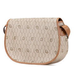 Honeycomb Coated Canvas Crossbody