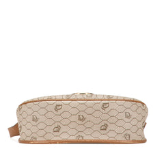 Honeycomb Coated Canvas Crossbody