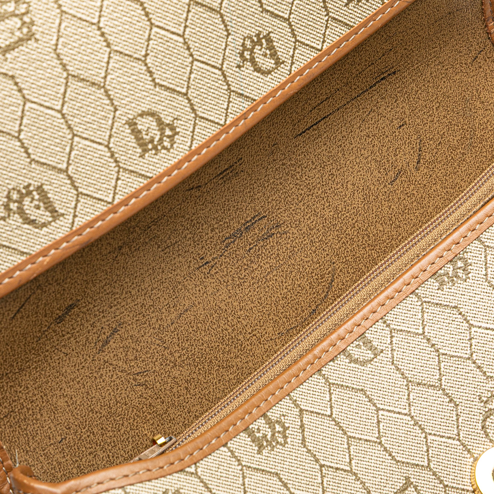 Honeycomb Coated Canvas Crossbody