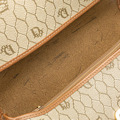 Honeycomb Coated Canvas Crossbody