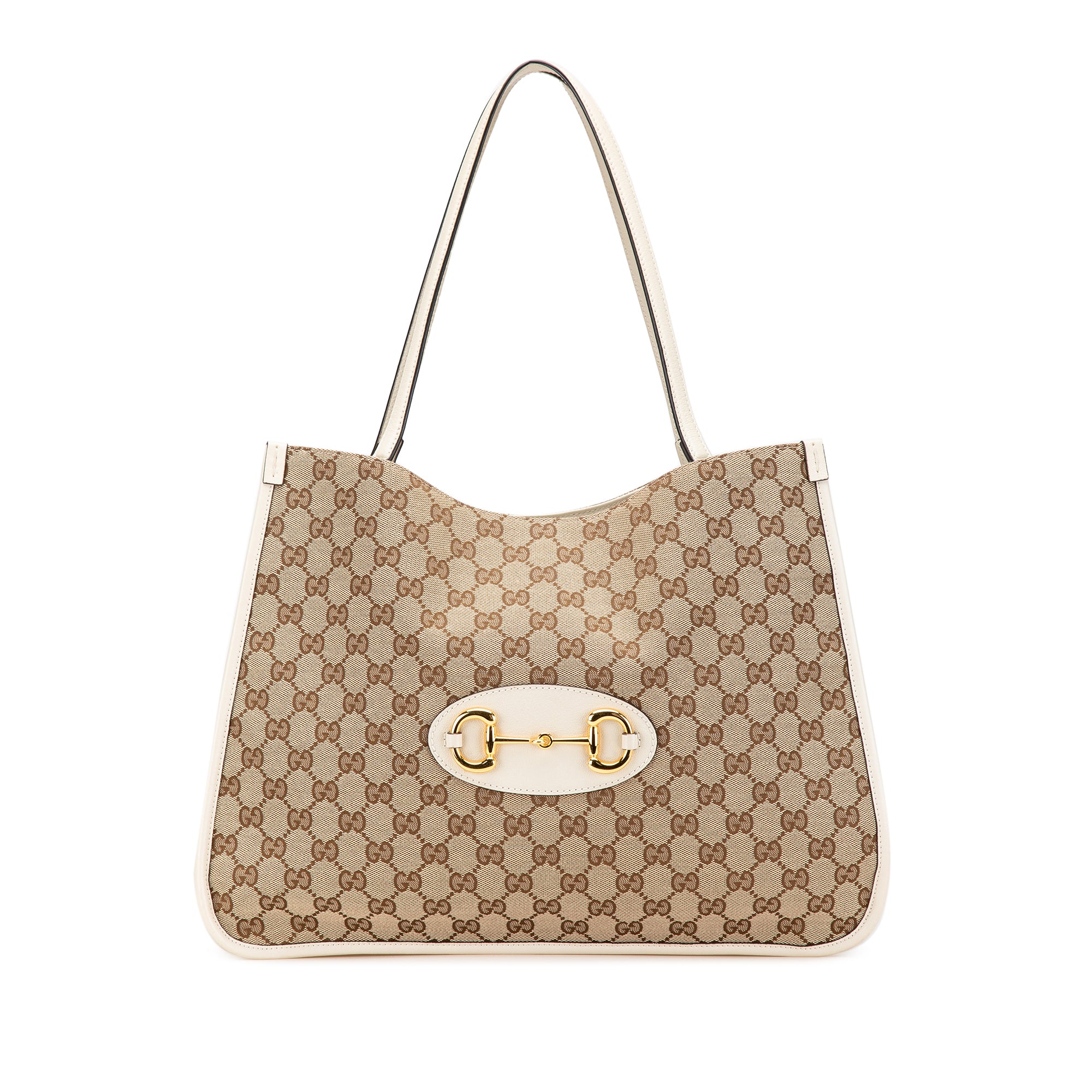 Medium GG Canvas Horsebit 1955 Tote