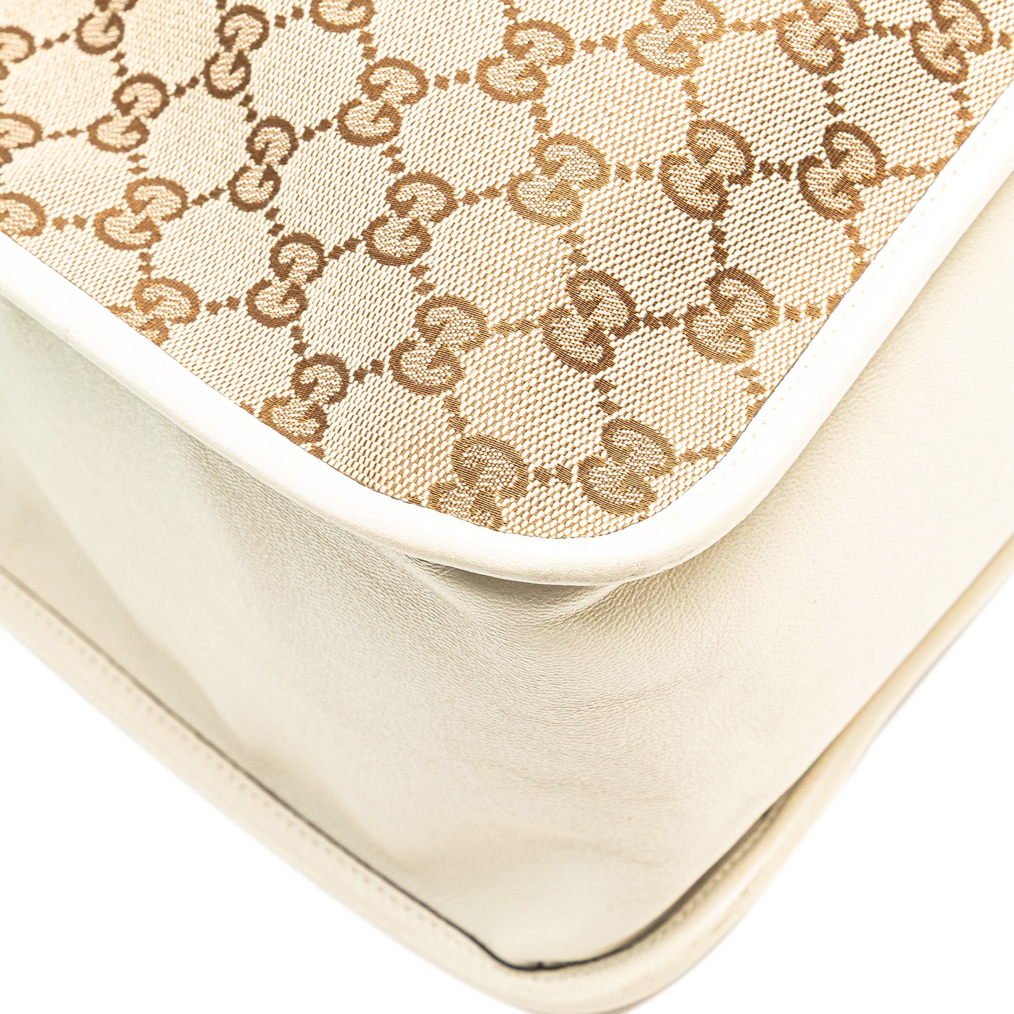 Medium GG Canvas Horsebit 1955 Tote