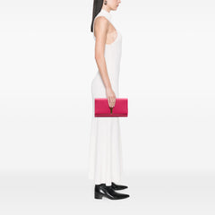 Leather Chyc Ligne Clutch