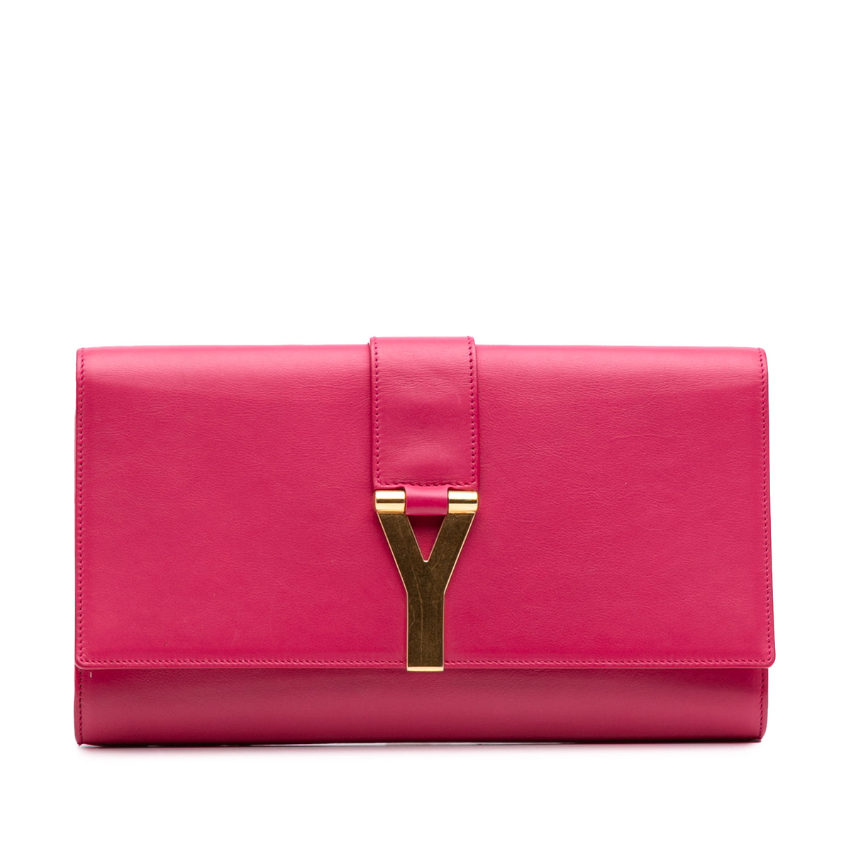 Leather Chyc Ligne Clutch
