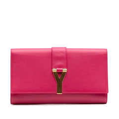 Leather Chyc Ligne Clutch