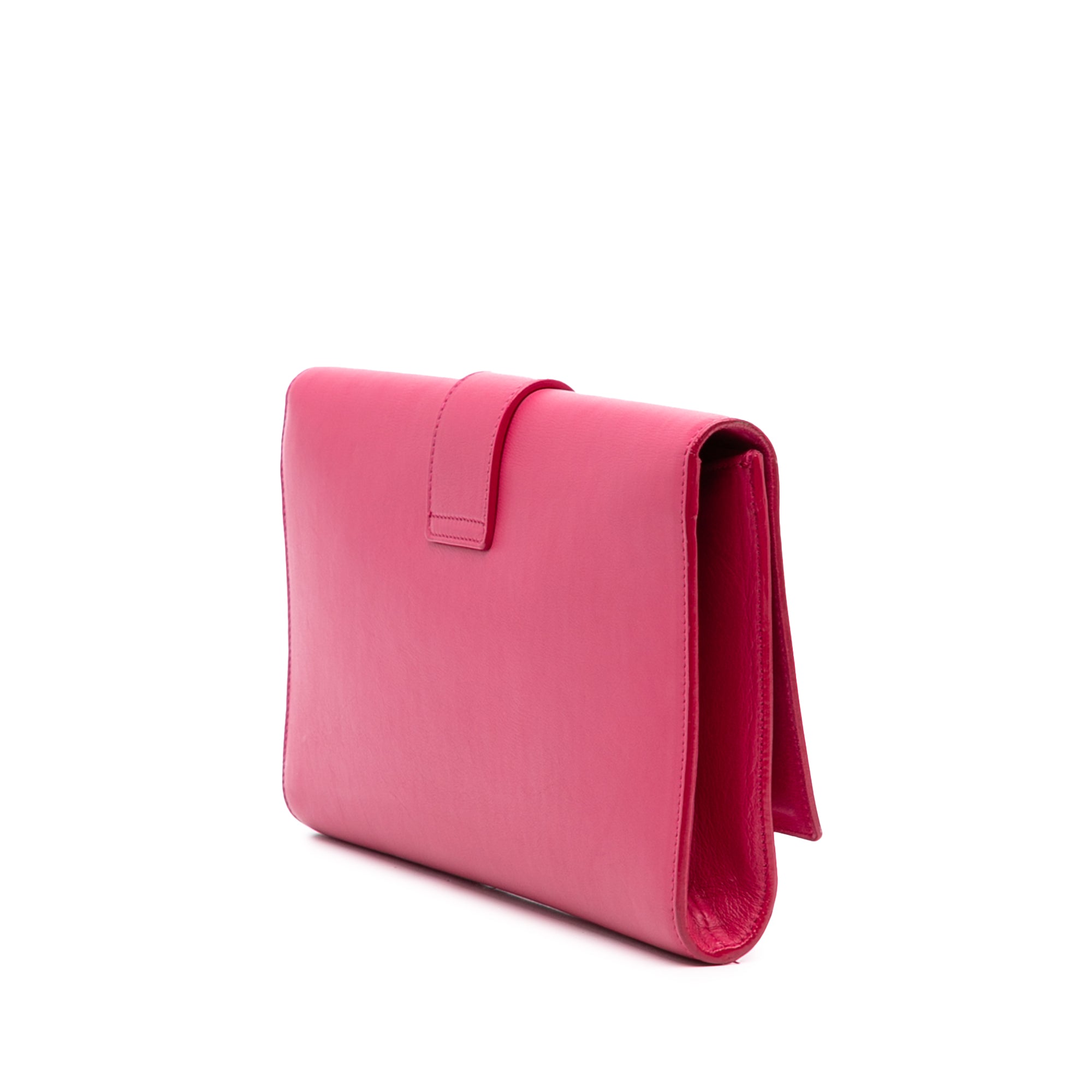 Leather Chyc Ligne Clutch
