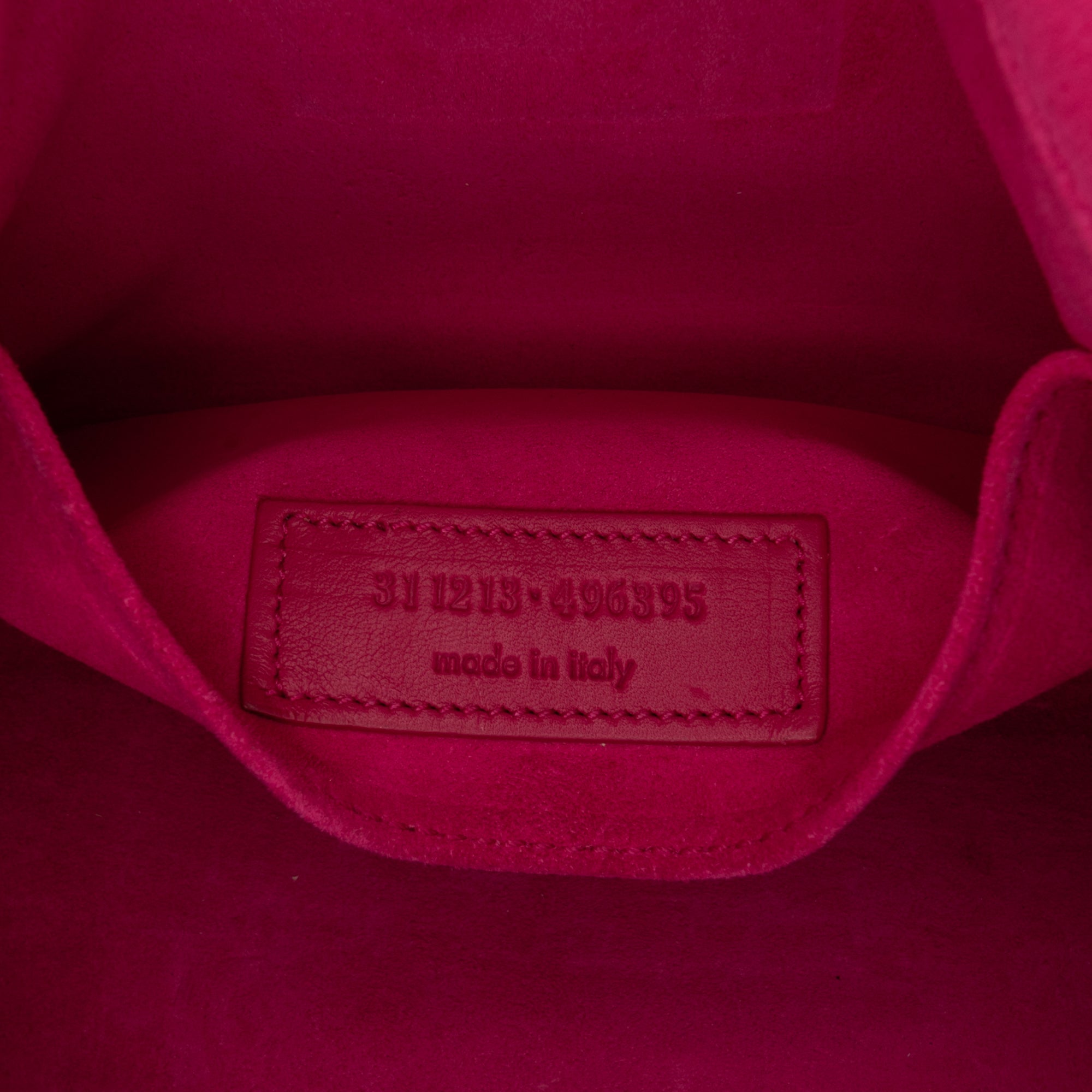 Leather Chyc Ligne Clutch