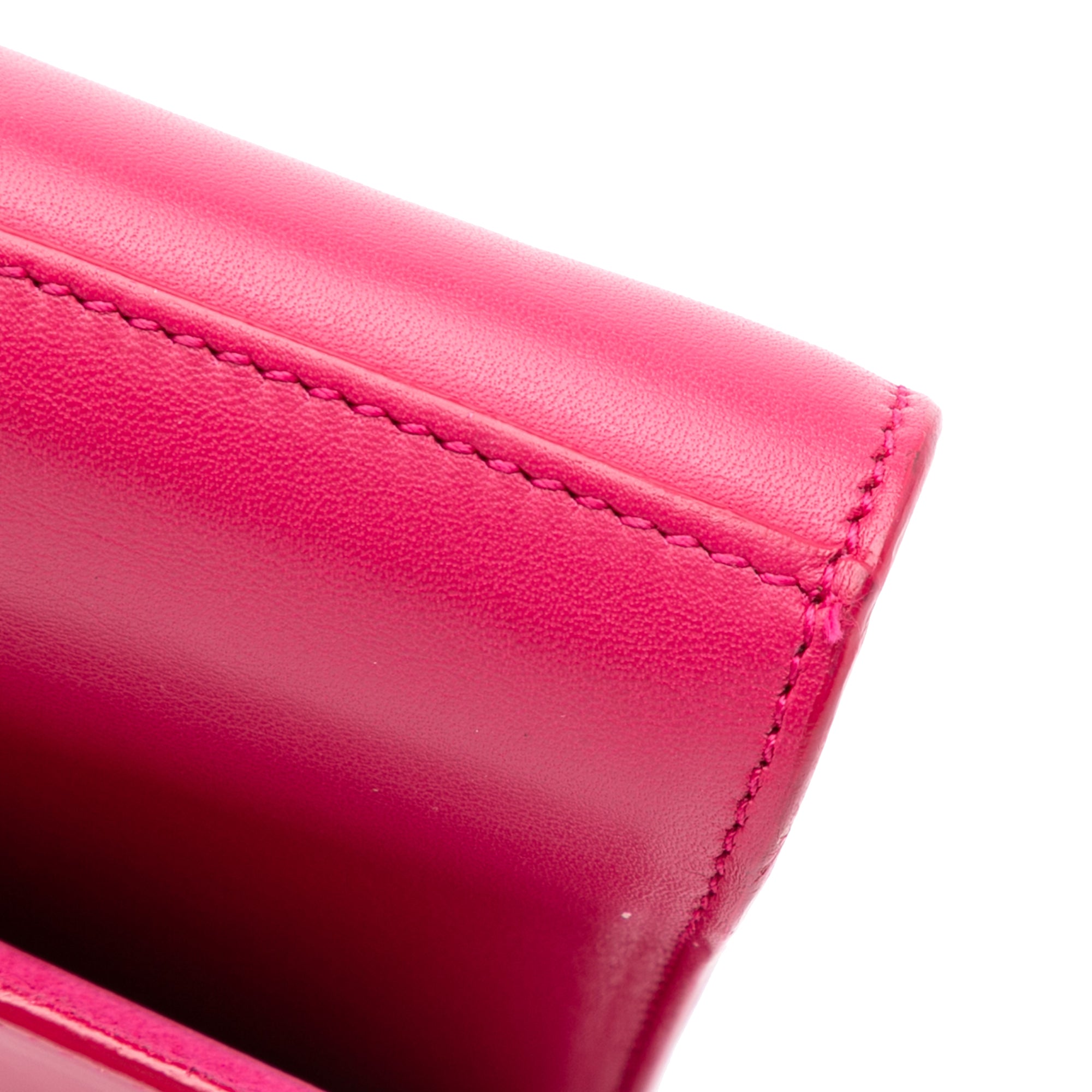 Leather Chyc Ligne Clutch