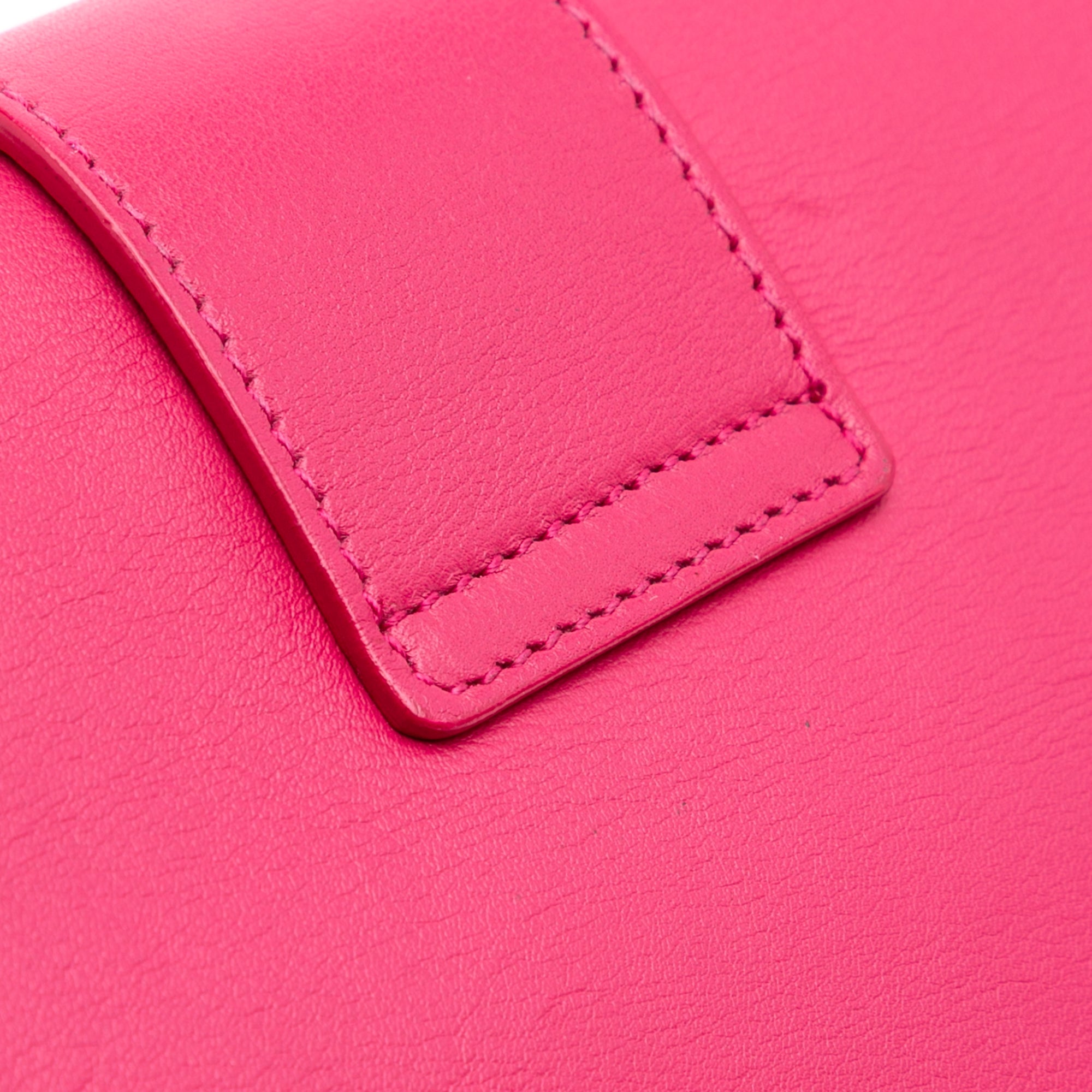 Leather Chyc Ligne Clutch