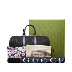 Small Jumbo GG Canvas Duffle Bag