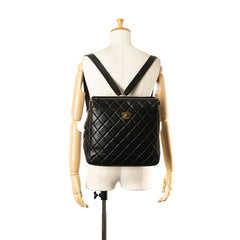 CC Quilted Lambskin Backpack