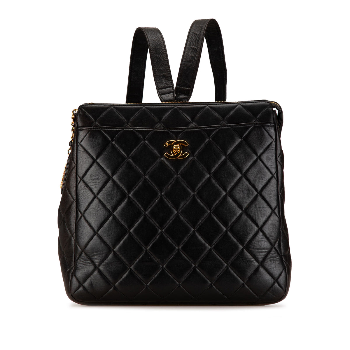 CC Quilted Lambskin Backpack