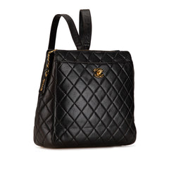 CC Quilted Lambskin Backpack