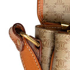 Macadam Coated Canvas Crossbody