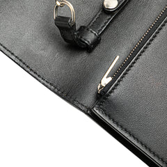 Frame Leather Wallet On Chain