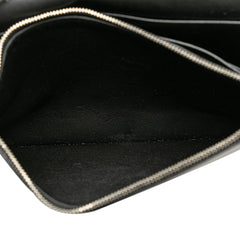 Frame Leather Wallet On Chain