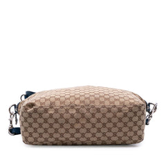 Large GG Canvas Icon Bit Satchel