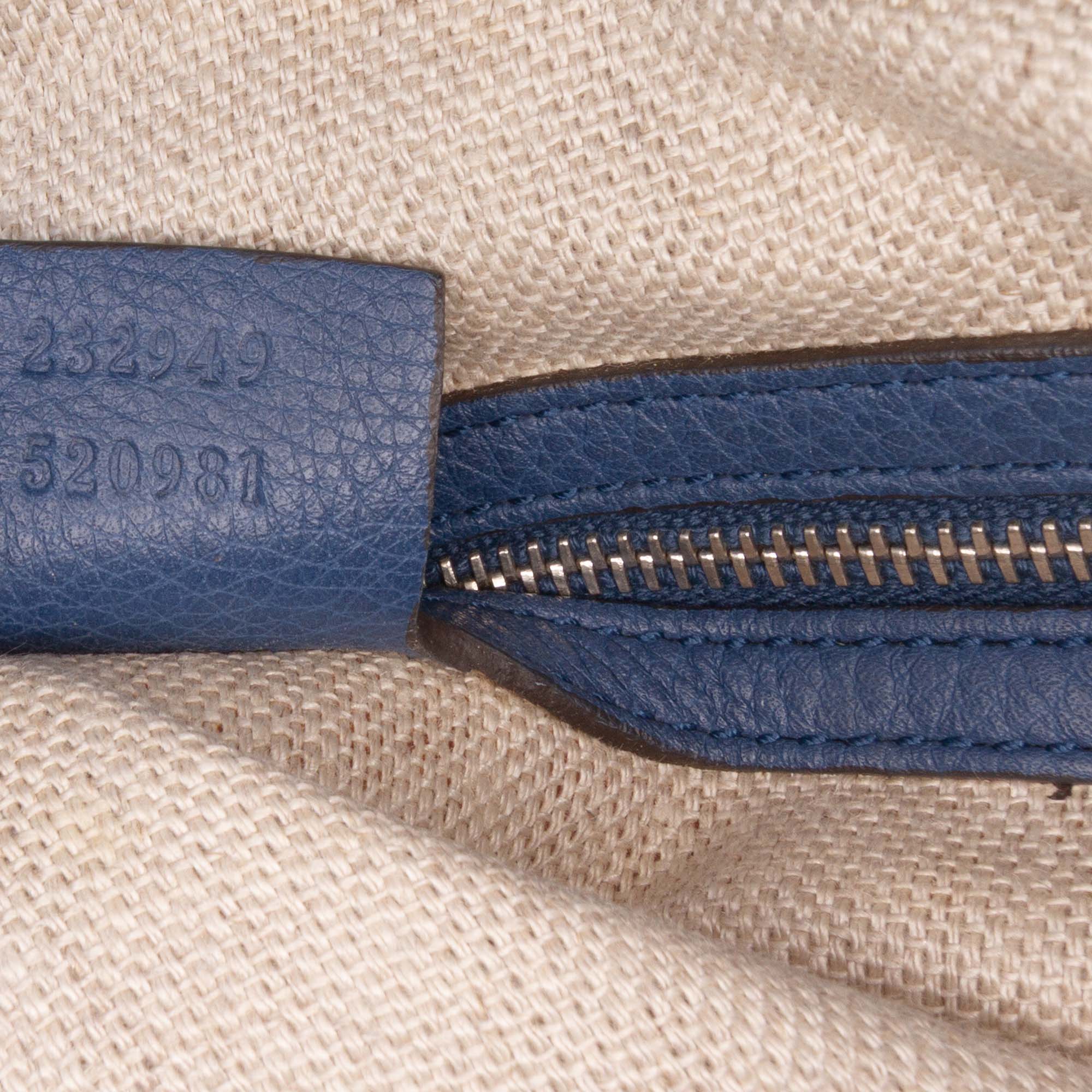 Large GG Canvas Icon Bit Satchel
