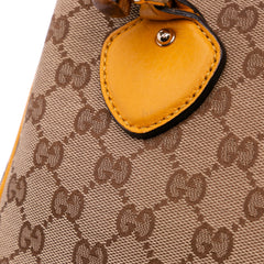 Small GG Canvas Diana Bamboo Top Handle Tote