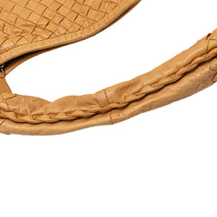 Small Embossed Nappa Intrecciato Veneta Hobo_9