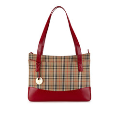 Haymarket Check Canvas Tote