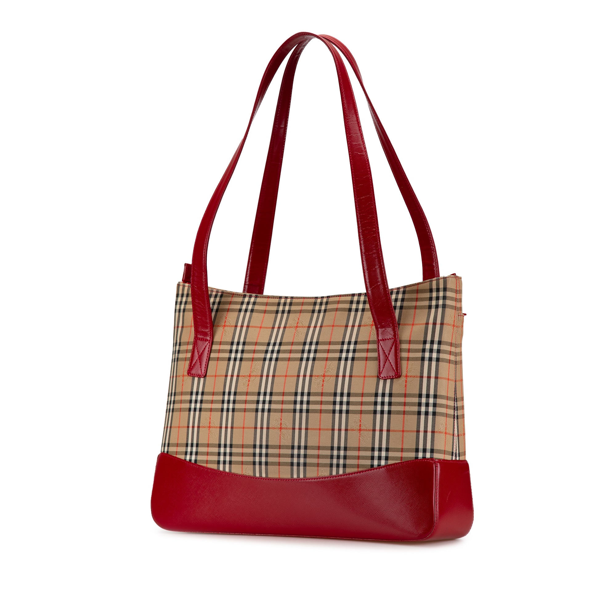 Haymarket Check Canvas Tote