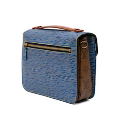 Epi Denim Pochette Metis