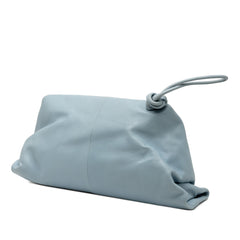 Leather BV Trine Angular Clutch