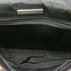 Nova Check Trimmed Leather Crossbody