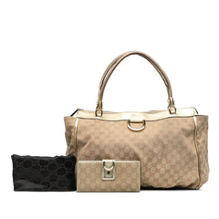 GG Canvas Abbey D Ring Tote Bag