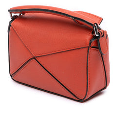 Nano Calfskin Puzzle Satchel