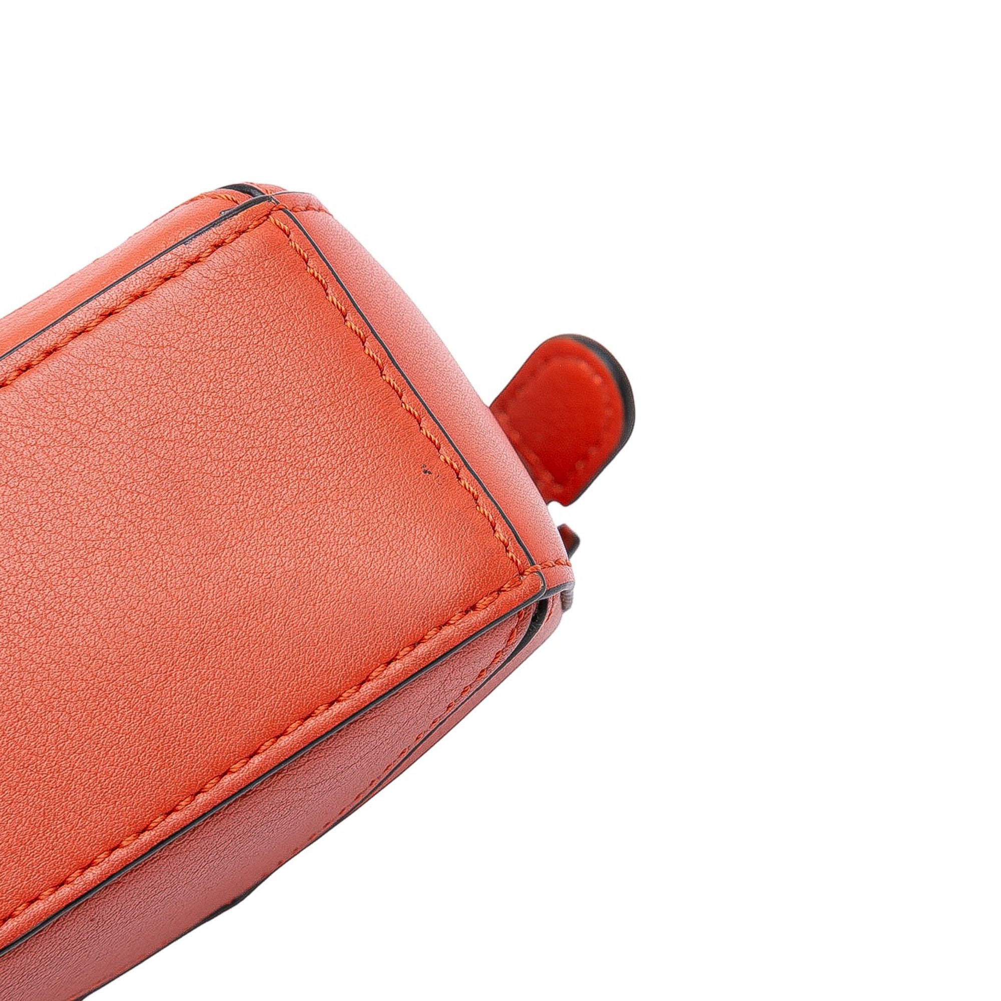 Nano Calfskin Puzzle Satchel