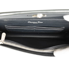 Metallic Patent Microcannage Diorama Wallet on Chain