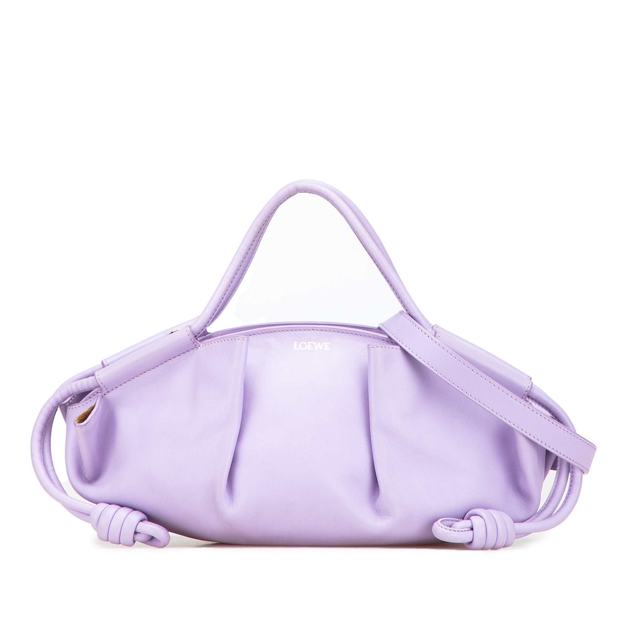 Small Shiny Calfskin Paseo Satchel