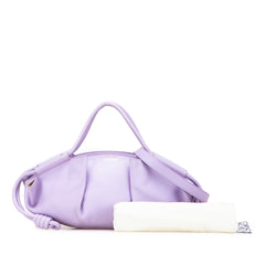 Small Shiny Calfskin Paseo Satchel