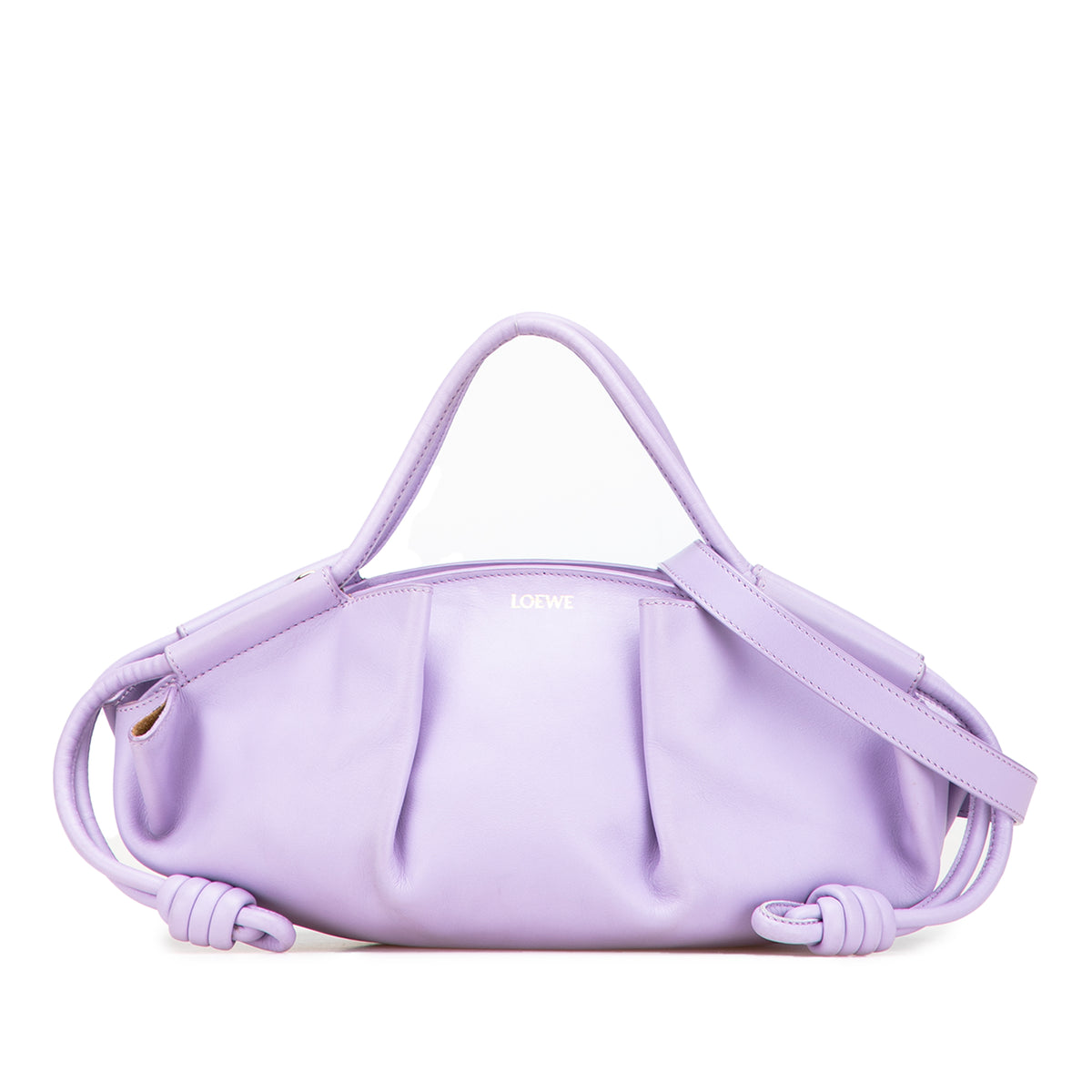 Small Shiny Calfskin Paseo Satchel