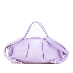 Small Shiny Calfskin Paseo Satchel