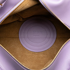 Small Shiny Calfskin Paseo Satchel