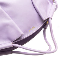 Small Shiny Calfskin Paseo Satchel