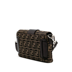 Zucca Canvas Convertible Baguette Satchel