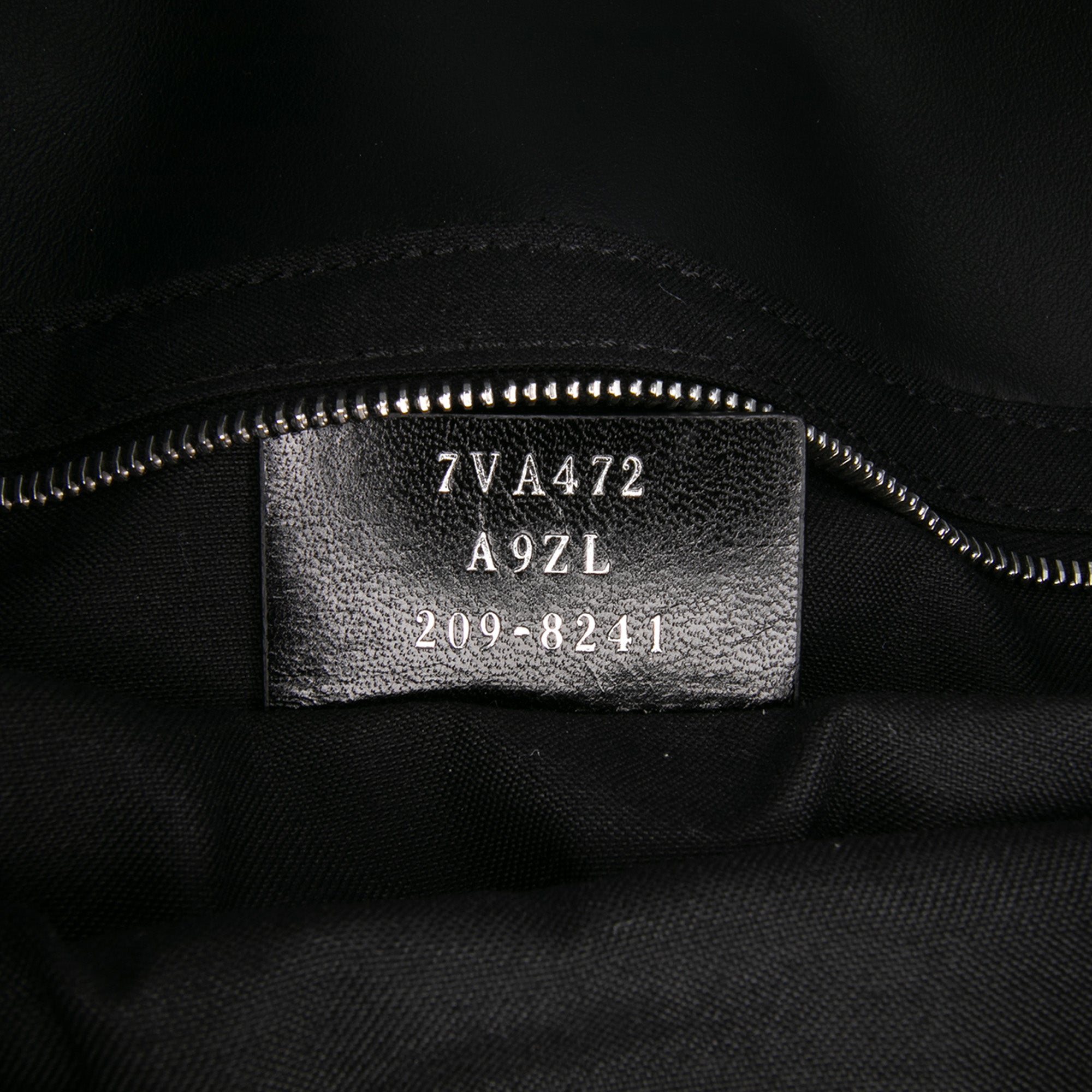 Zucca Canvas Convertible Baguette Satchel