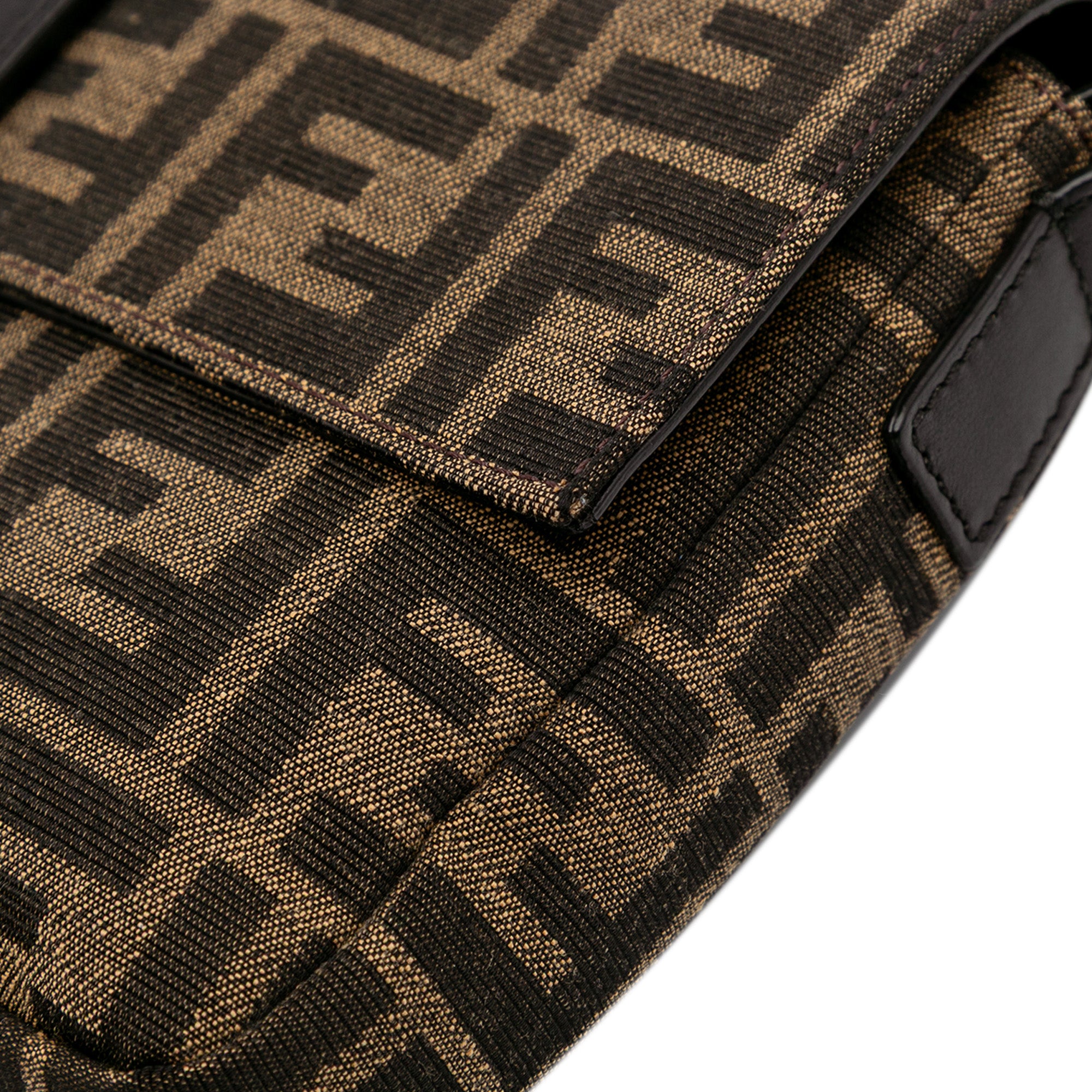 Zucca Canvas Convertible Baguette Satchel