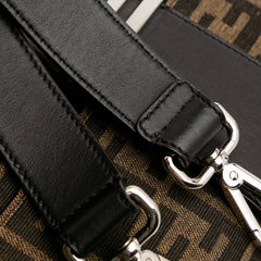 Zucca Canvas Convertible Baguette Satchel