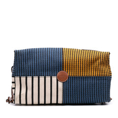 Paulas Ibiza Large Canvas Stripes Cushion Tote