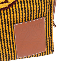 Paulas Ibiza Large Canvas Stripes Cushion Tote
