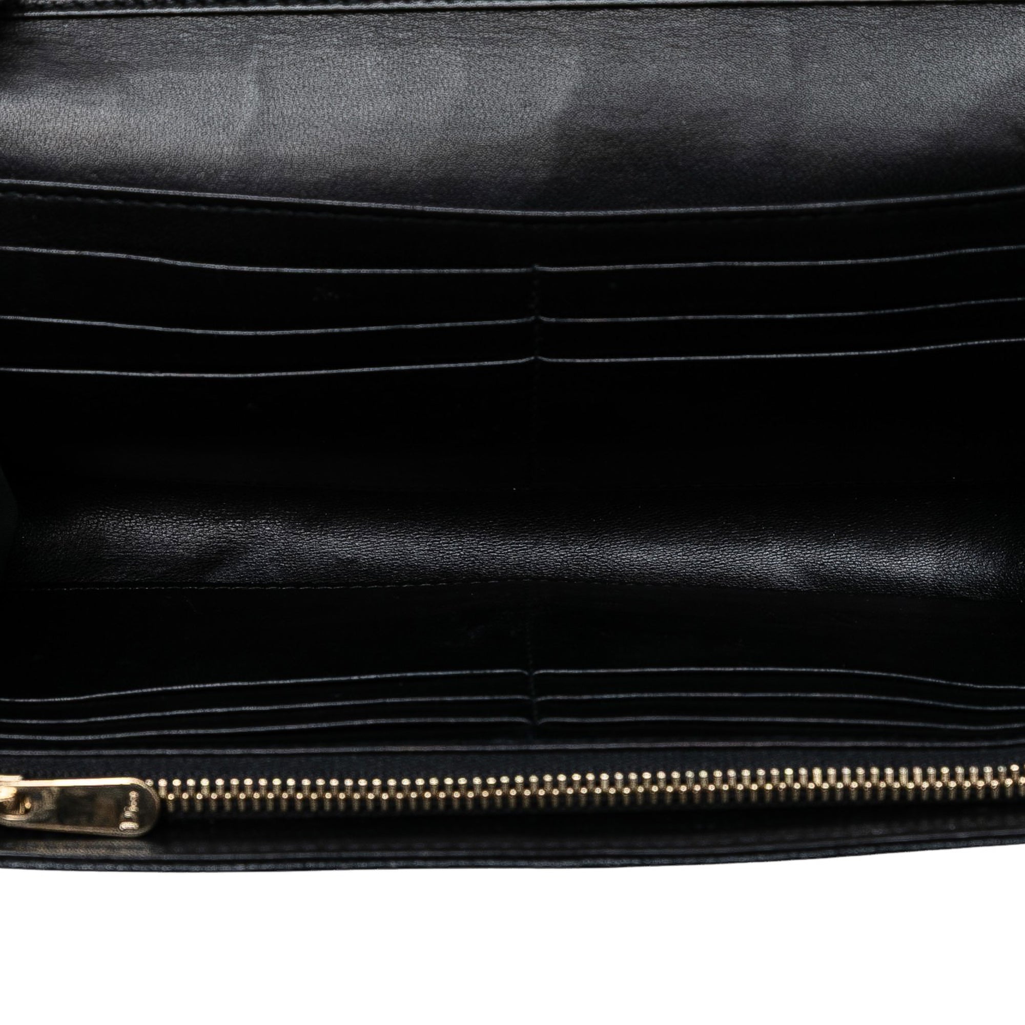 Grained Calfskin Diorama Croisiere Wallet on Chain