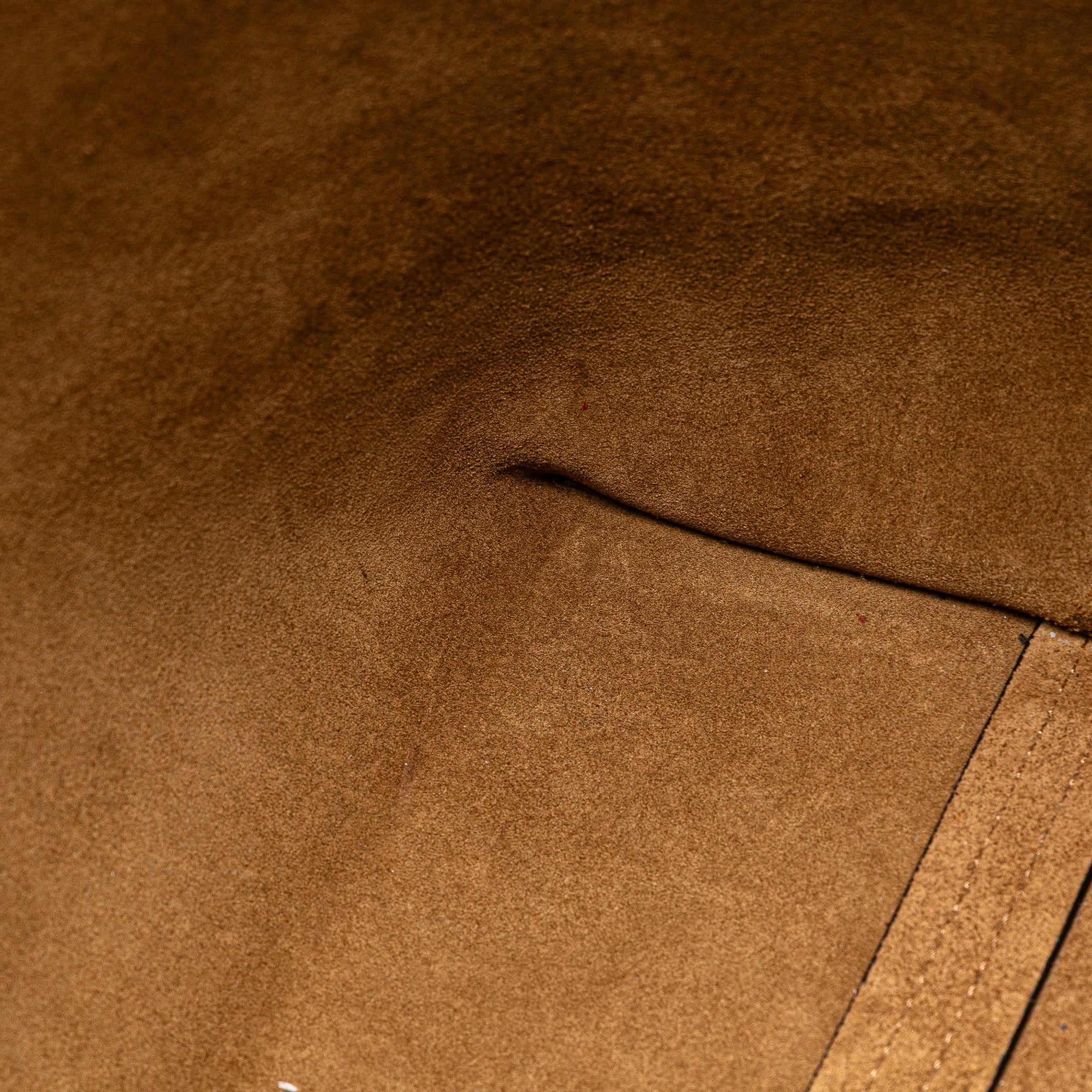 Embossed Anagram Leather T Shopper Tote