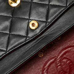 Small Classic Lambskin Double Flap_8