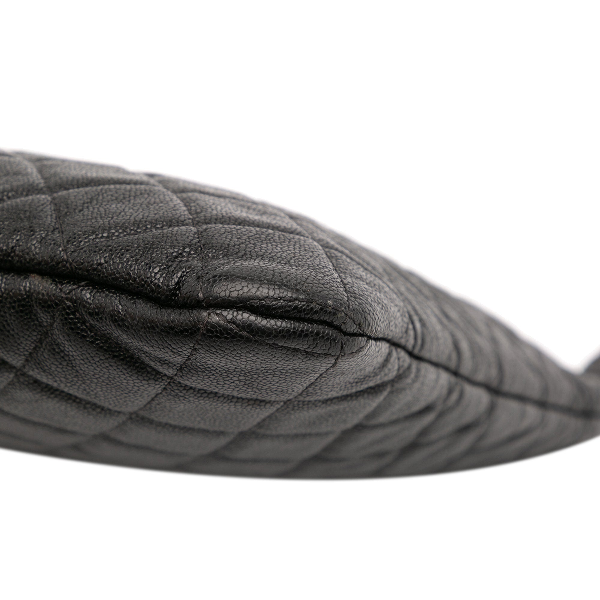 Large Quilted Caviar Boy O Case Clutch