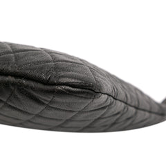 Large Quilted Caviar Boy O Case Clutch